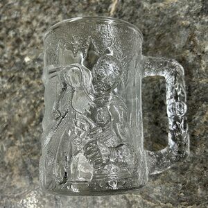 Vintage Robin “Batman Forever” Clear Glass Mug